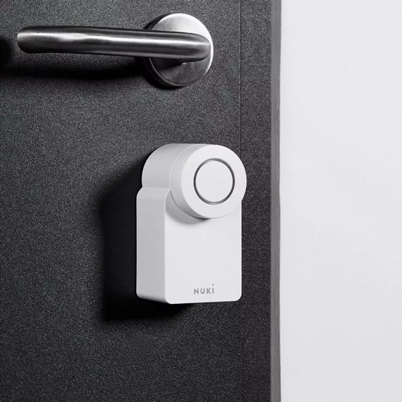 Nuki Smart Lock Go (2025) 221148 cerradura inteligente para puerta, Bluetooth, Wi-Fi y Matter