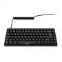 Teclado gaming mecánico Sharkoon Skiller SGK50S3 PBT negro amarillo RGB