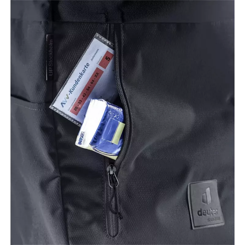 Deuter UP Stockholm mochila de ocio negra poliéster