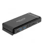 Conmutador KVM DeLOCK DisplayPort 1.4 8K 60Hz USB Audio