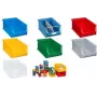 Caja de almacenamiento allit ProfiPlus Box 5 transparente, caja de plástico apilable con visibilidad, 35 kg de carga