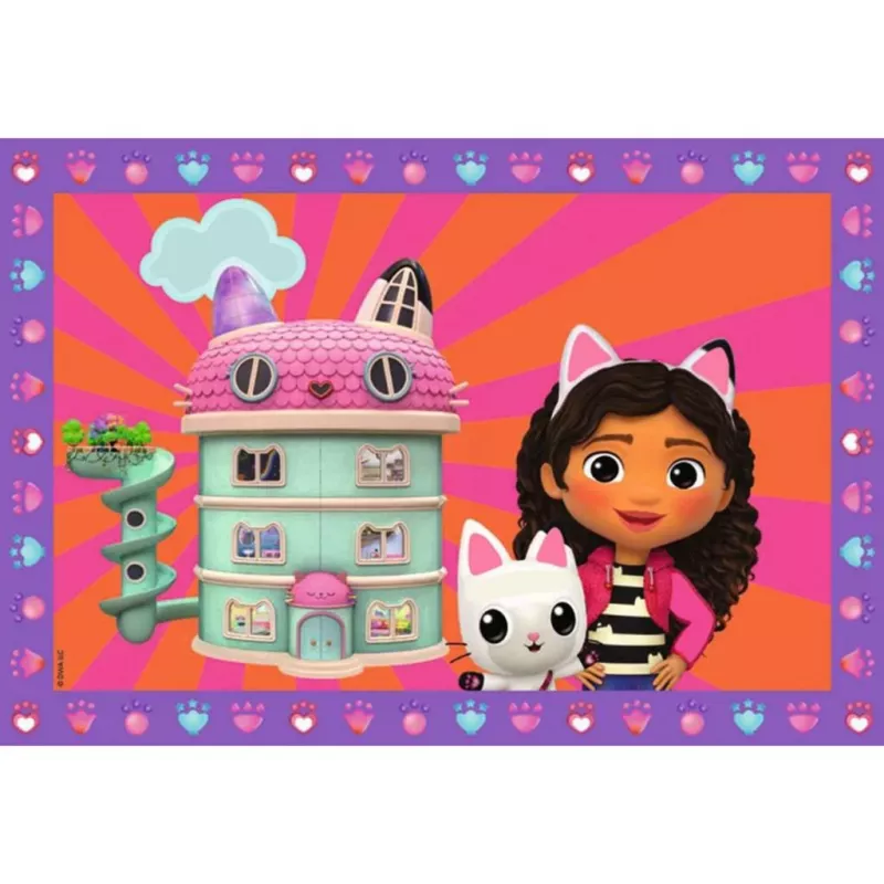 Pintar por números Junior - DreamWorks Gabby's Dollhouse (2 diseños)
