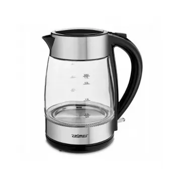 Hervidor Zelmer 1,7 L 2200 W negro acero inoxidable