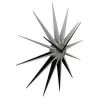 NeXtime Reloj 3051zi Nova, Ø50 cm, pared, negro/plateado