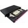 LogiLink F12LC4B - LC - gris - metal - montaje en rack - 1HE - 480 mm (F12LC4B)
