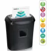 Peach PS500-40 destructora de documentos corte cruzado 68 dB negra
