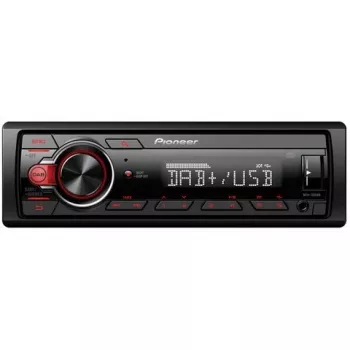 Receptor multimedia para coche Pioneer MVH-330DAB negro