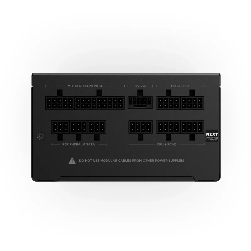 C1000 GOLD CORE, fuente de alimentación para PC negra, 1x 12-Pin High Power GPU, 3x PCIe, gestión de cables, 1000 vatios