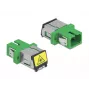 Acoplador de fibra óptica DeLOCK 86887 SC simplex conector hembra a SC simplex conector hembra