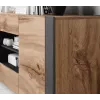 Cómoda Cama WOOD roble wotan/antracita
