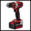 Atornillador-taladro a batería Einhell 4257240 negro