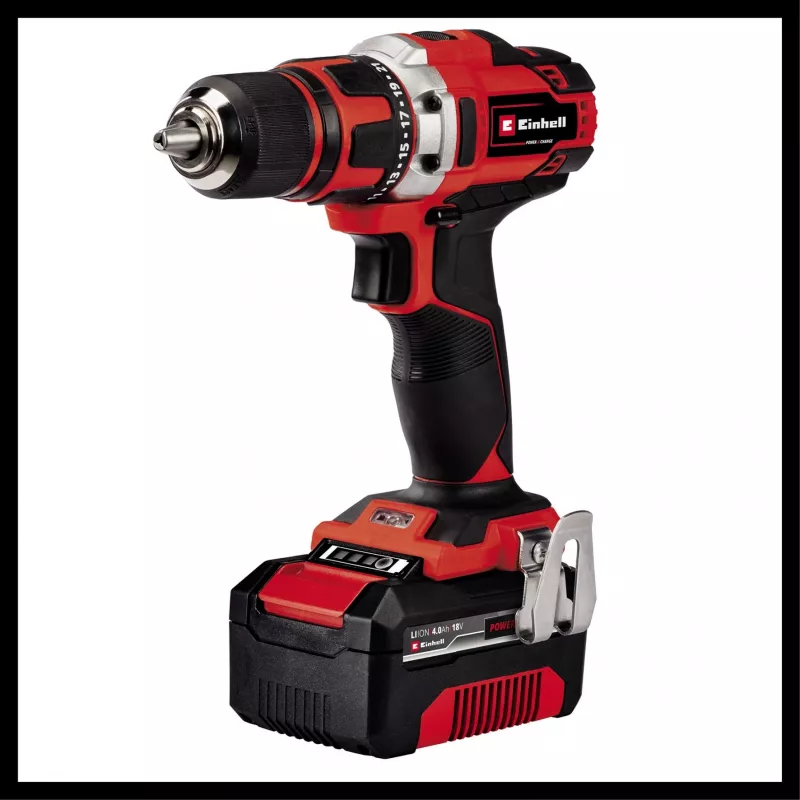 Atornillador-taladro a batería Einhell 4257240 negro