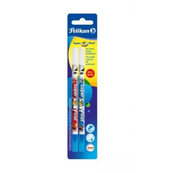 Goma de borrar Pelikan Super-Pirat F/B Multicolor 2 uds.