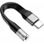 ROTRONIC-SECOMP Roline - Adaptador USB-C a conector jack - USB-C macho a minijack estéreo hembra