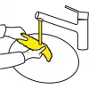 Accesorio para limpiacristales Karcher 2.633-130.0 — Paños de limpieza de microfibra 275 mm (2 unidades)