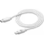 Cellularline Power Cable 120cm - cable USB-C a Lightning USB-C a Lightning para carga y transferencia de datos