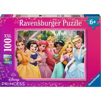 Puzle infantil Ravensburger Disney Princess «La vida es un cuento» – 100 piezas, para niños