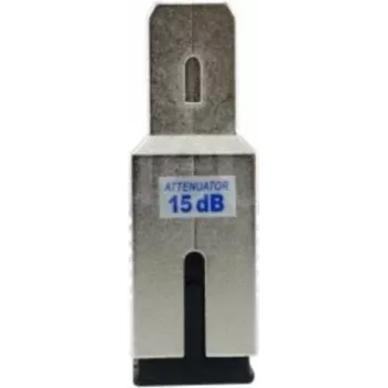 Atenuador de fibra óptica CBO SFA22BK7 7 dB monomodo SC simplex