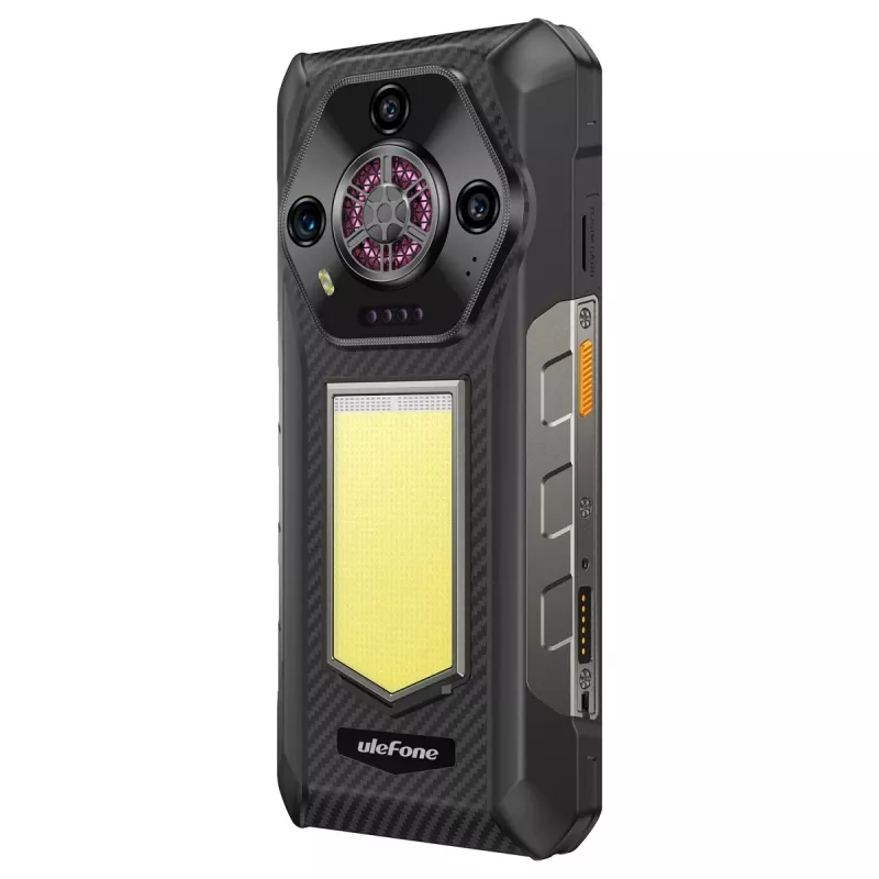 Smartphone robusto UleFone Armor 30 4G con Helio, 12 GB RAM, 512 GB almacenamiento, negro, clase energética A