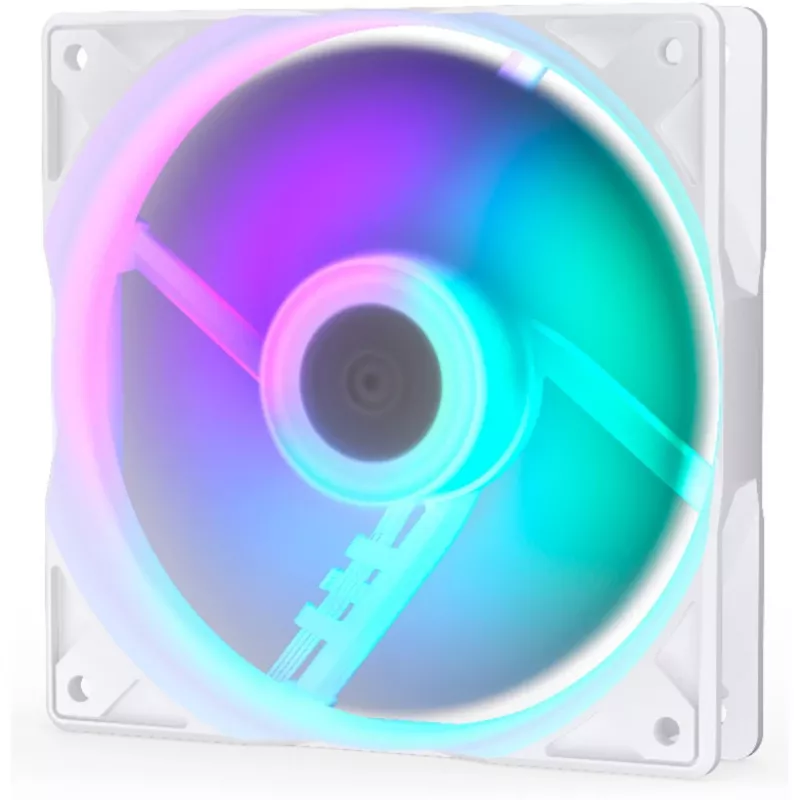Ventilador de refrigeración para PC ENDORFY Stratus 120 blanco PWM ARGB 120 mm