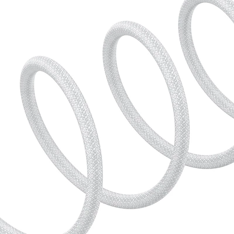 Baseus Gem Cable de carga rápida USB a IP 2.4A 2 m Blanco