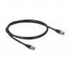 Cable coaxial DeLOCK 80081 1 m BNC negro