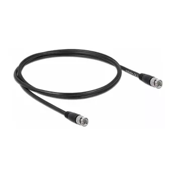 Cable coaxial DeLOCK 80081 1 m BNC negro