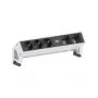 Regleta de alimentación Bachmann Desk 2 0,2 m 3 tomas AC negro blanco