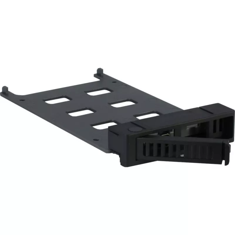 Inter-Tech X-3531 bastidor extraíble HDD/SSD para 4x SATA de 2,5 pulgadas en 1x bahía de 5,25 pulgadas, 6 Gbit/s, Hot Swap, ventilador de 30 mm, negro