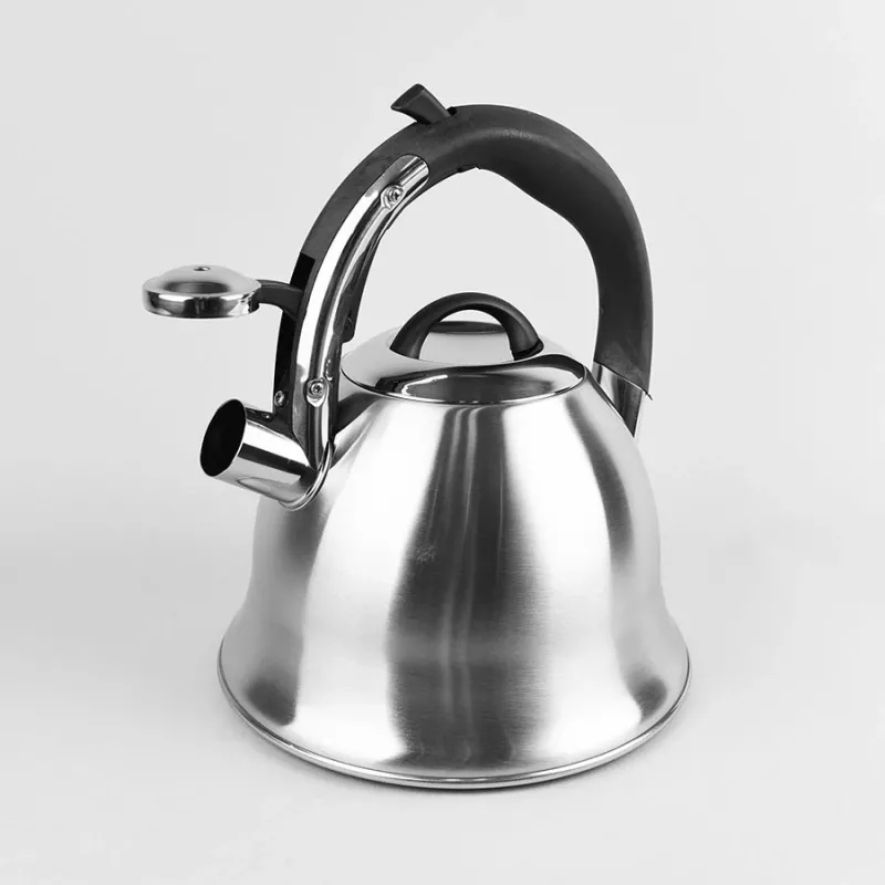 Maestro MR-1320-S hervidor con silbato para fuego, 2,2 l, acero inoxidable
