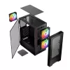 Logic ARYA ARGB Caja MINIDI USB 3.0 Negro