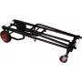 Carro de transporte Roadinger Stage Donkey XL 30103700 construcción plegable de alto rendimiento, carro portátil para equipos