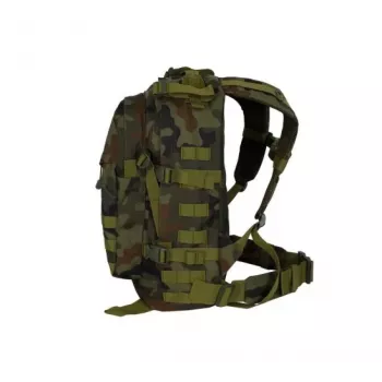 Mochila táctica GFC GFT 3-Day Assault Pack wz.93 Forest Panther — 20 L, nailon, correa pectoral, cinturón lumbar