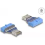 Adaptador USB DeLOCK tira de pines conector hembra a conector USB Type-E interno 5 Gbit/s