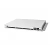 Cisco Catalyst C1300-24XS switch de red gestionable L2/L3, 24 puertos (20x 10GE SFP+ + 4x 10GE uplinks compartidos), 480 Gbit/s, consola RJ-45/USB-C, tabla MAC de 16.000, montaje en rack, gris