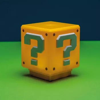 Luz mini bloque de preguntas Paladone Super Mario