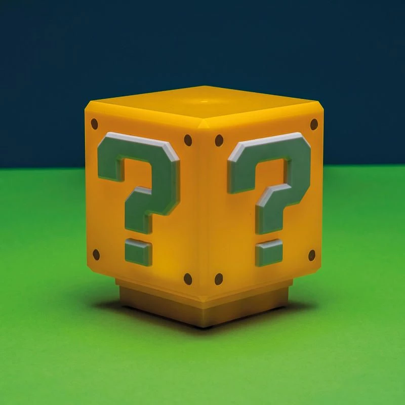 Luz mini bloque de preguntas Paladone Super Mario