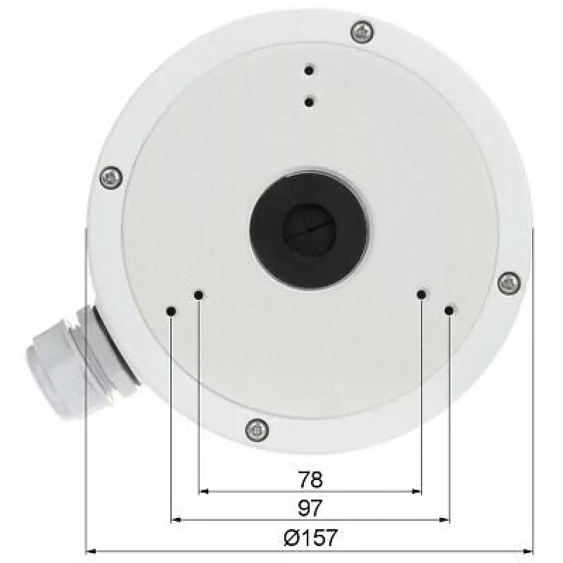 Hikvision Digital Technology DS-1280ZJ-M accesorio para cámaras de seguridad caja de conexiones