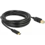 Cable USB DeLOCK 83667 USB 2.0 4 m USB C USB B negro