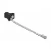 Tapa antipolvo de fibra óptica con cadena DeLOCK 86847 conector SC negro