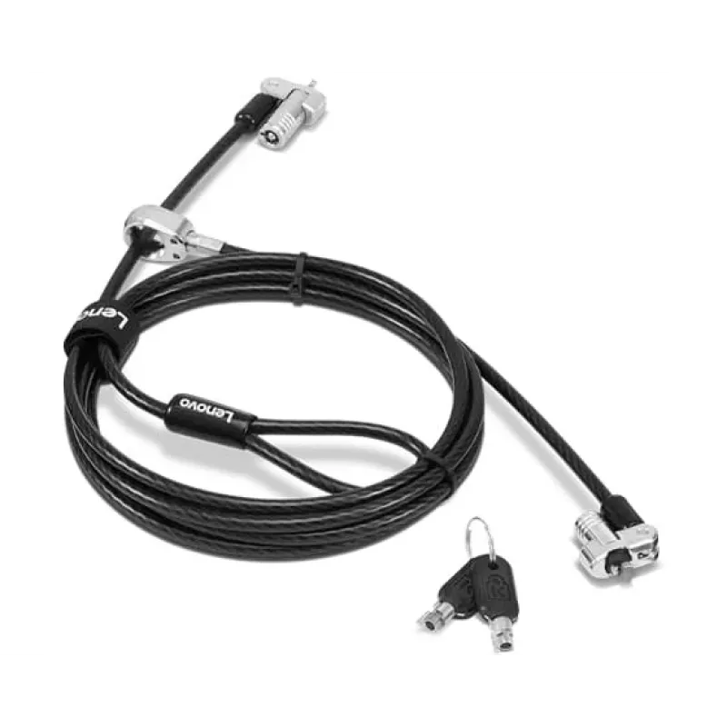 Cable de seguridad Lenovo 4XE1B81919 negro 1,8 m