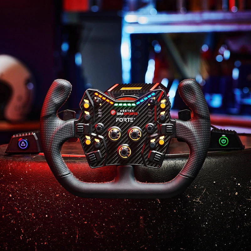 Asetek SimSports GT Rim - Open D, cuero