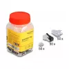 Conector modular RJ45 DeLOCK Cat.6 50 uds. set con lengüeta resistente