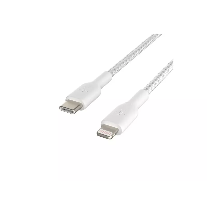 Cable Lightning Belkin CAA004BT2MWH 2 m blanco