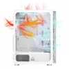 Caja de PC Montech X3 GLASS torre Midi blanca
