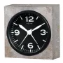 Reloj de pared NeXtime 5167 Real Time Heavy Metal, 9,5x9,5x3,2 cm, pared, gris