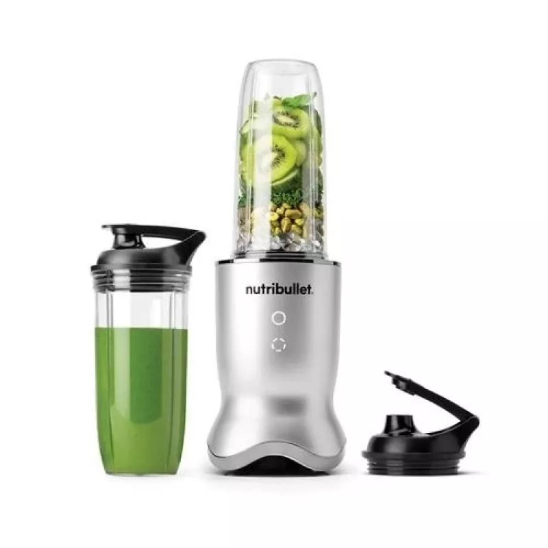 Batidora de vaso NutriBullet NB1206S 0,9 l 1200 W plateado, negro