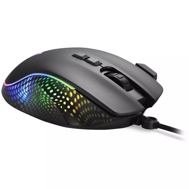 Ratón Sharkoon Shark Force 3 óptico 8 botones 12.800DPI negro