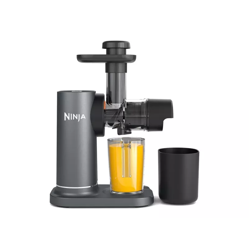 NINJA Cold Press Juicer | Neverclog JC151EU | Tipo exprimidor en frío | gris | 150 W | número de velocidades 1