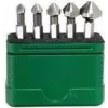 Juego de brocas avellanadoras Wiha 5 piezas 6,3 mm, 8,3 mm, 10,4 mm, 12,4 mm, 16,5 mm HSS 28027 1/4 (6,3 mm) 1 juego (28027)